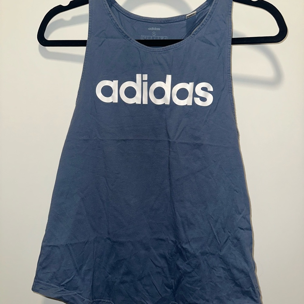 Adidas Slate Blue Sports Tank